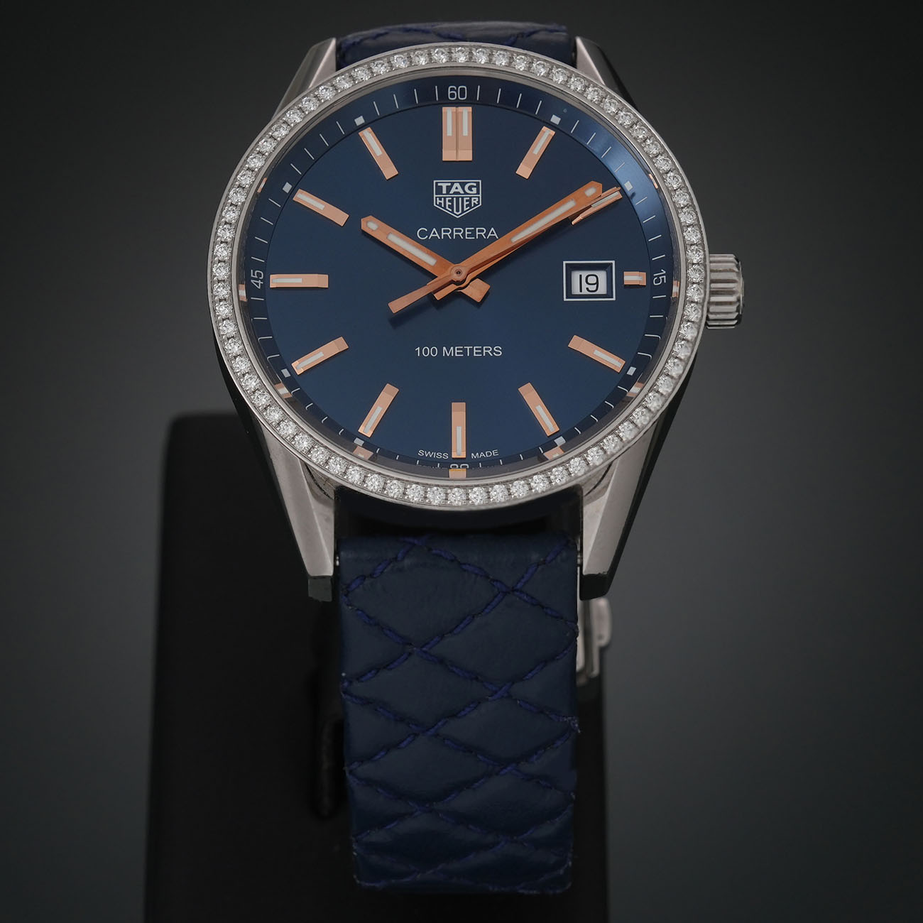 TAG HEUER(USED)태그호이어 까레라 39mm 쿼츠 WAR1114